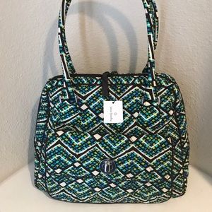 Vera Bradley Turn Lock Stachel in Rainforest